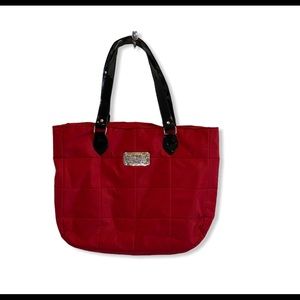 Yankee Candle Red Quilted Tote Bag